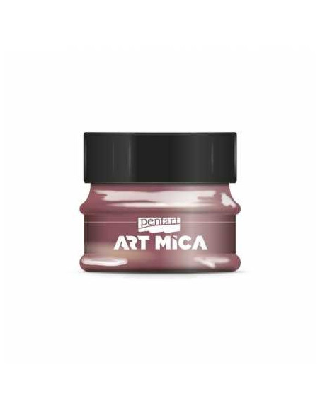 Pentart Mica Mineral pulver Super red  (400879)