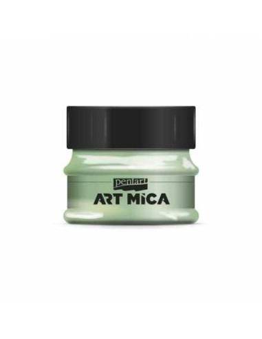 Pentart Mica Mineral pulver Golden green (40083)