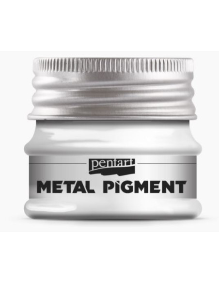 Pentart metal pigment sølv (40087)