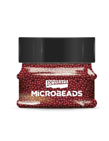 Pentart Microbeads 0,8-1 mm Red ( 38987)