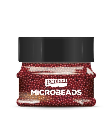 Pentart Microbeads 0,8-1 mm Red ( 38987)