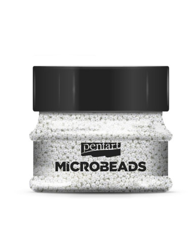 Pentart Microbeads 0,8-1 mm pearl white ( 39000)