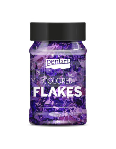 Pentart Colour flakes Dark purple (40095)