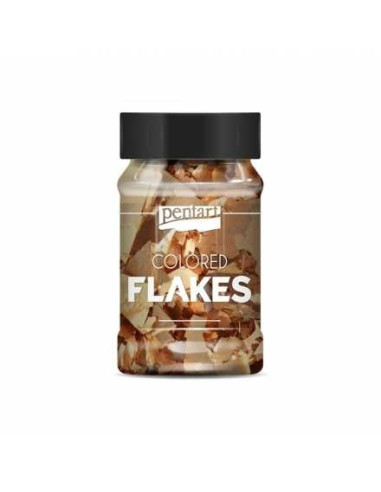 Pentart Colour flakes Rosegold (40100)