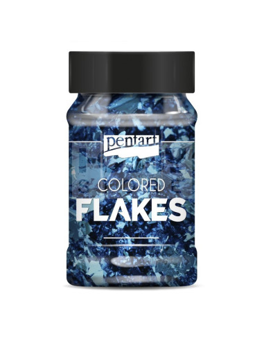 Pentart Colour flakes Blue (40102)