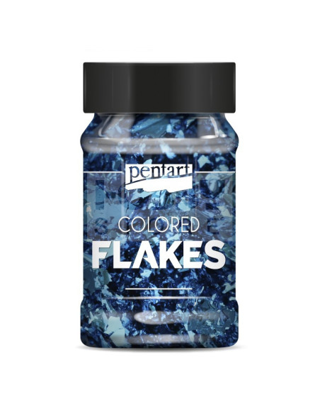 Pentart Colour flakes Blue (40102)