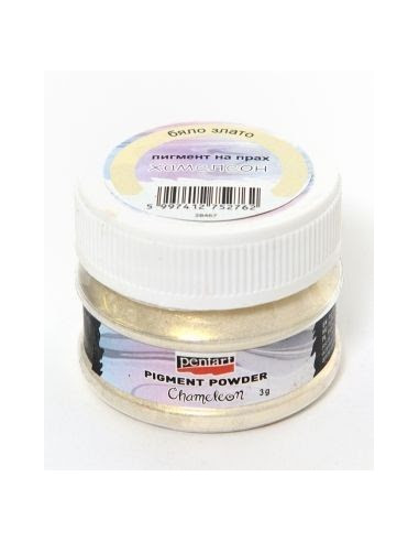 Pentart Kamæleon pigment White gold (33648)