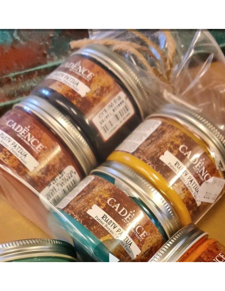 Cadence Rusty patina pakke med 4 farver
