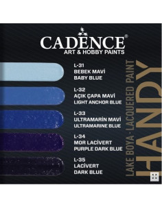 Cadence Handy glans maling 35 Mørk blå/Dark blue 2