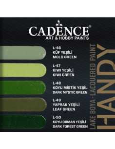 Cadence Handy glans maling 48 Mørk grøn/Mystic green 2