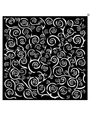 Stamperia stencil Klimt mønster (KSTDQ63)