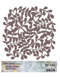 Siluet Stencil KS153 Blade 25x25 cm