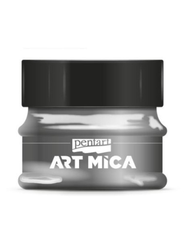 Pentart Mica Mineral pulver Antrasit (40085)