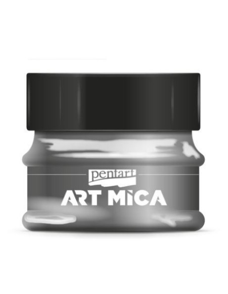 Pentart Mica Mineral pulver Antrasit (40085)