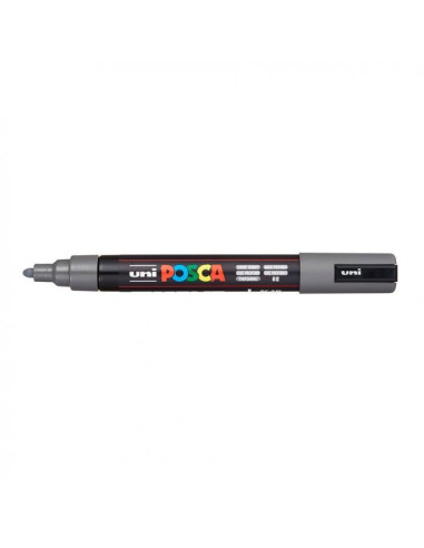 Posca marker 5M Mellem 2,5 mm Deep Grey / mørk grå