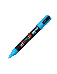 Posca marker 5M Mellem 2,5 mm Light blue / Lyseblå