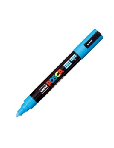 Posca marker 5M Mellem 2,5 mm Light blue / Lyseblå
