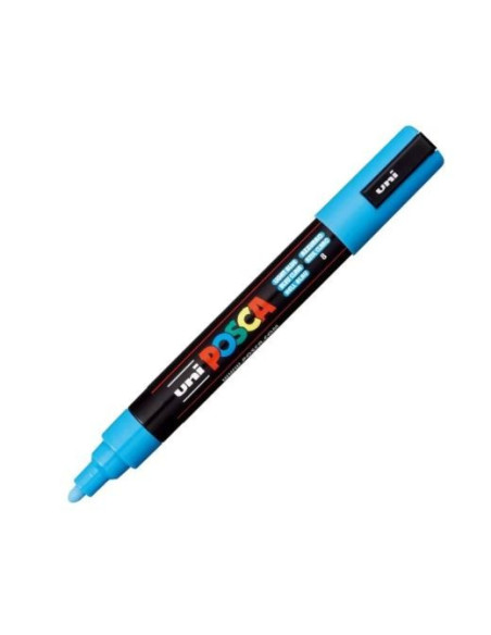 Posca marker 5M Mellem 2,5 mm Light blue / Lyseblå