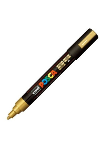 Posca marker 5M Mellem 2,5 mm Gold / Guld