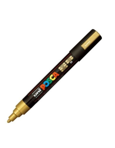Posca marker 5M Mellem 2,5 mm Gold / Guld