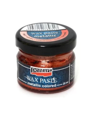 Pentart Vokspasta Metallic red (26680)