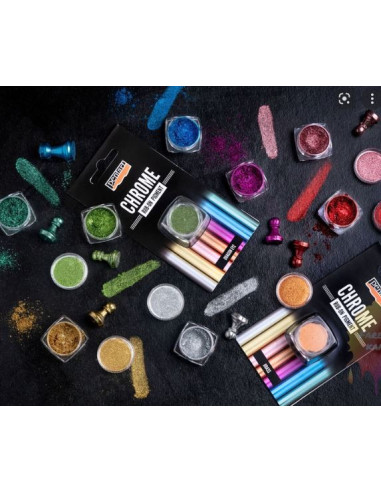 Pentart Rub-on pigment sILVER (41350)