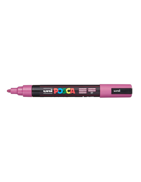 Posca marker 5M Mellem 2,5 mm Raspberry / Hindbær rød
