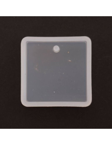 Pentart silikoneform firkant 1 stk 2,5x2,5 cm