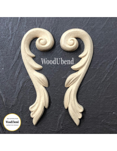 Woodubend træornament Dekoration sæt WUB0360-1 14 x 4,5 cm