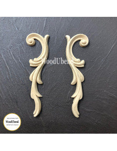 Woodubend træornament Dekoration sæt WUB0362-3 13 x 3,55 cm