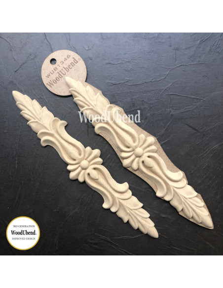 Woodubend træornament Dekoration WUB1346 27.5x5.5cm