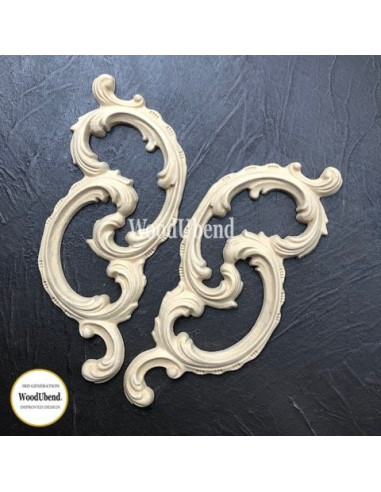 Woodubend træornament Dekoration Sæt WUB1520 20x8cm