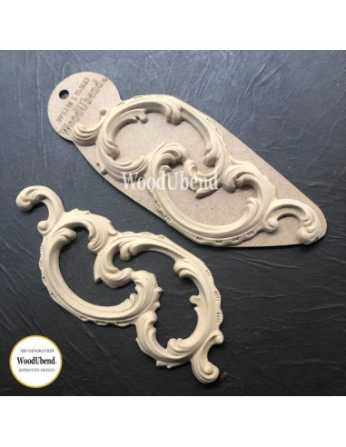 Woodubend træornament Dekoration Sæt WUB1520 20x8cm