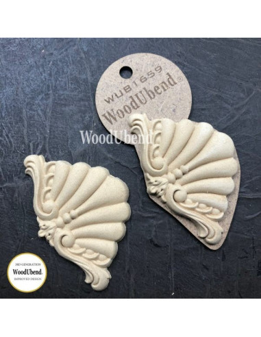 Woodubend træornament Dekoration  WUB1659 9x5.5cm