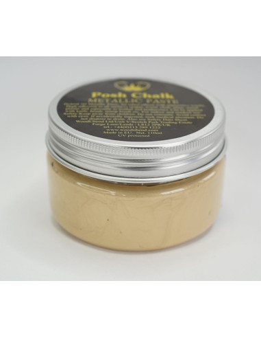 Posh Chalk Metallic Pasta - Shiny Gold 110 ml