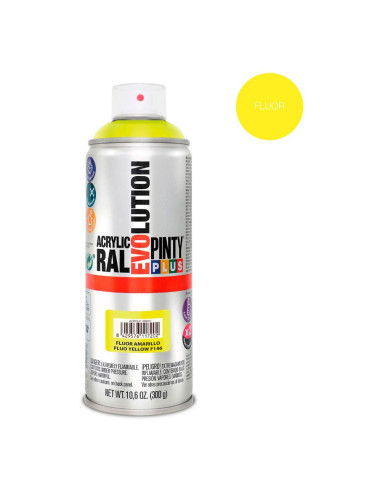 Pinty Plus NEON FLUORESCERENDE spraymaling GUL