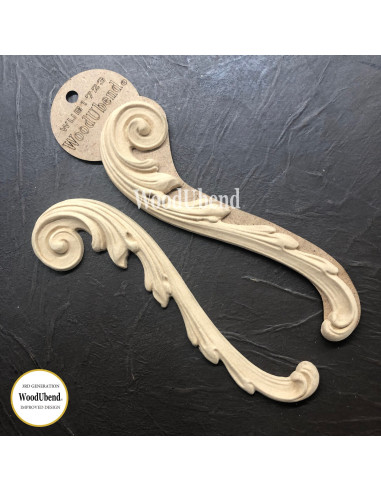 Woodubend træornament Dekoration sæt WUB1723 19.5x5.5cm
