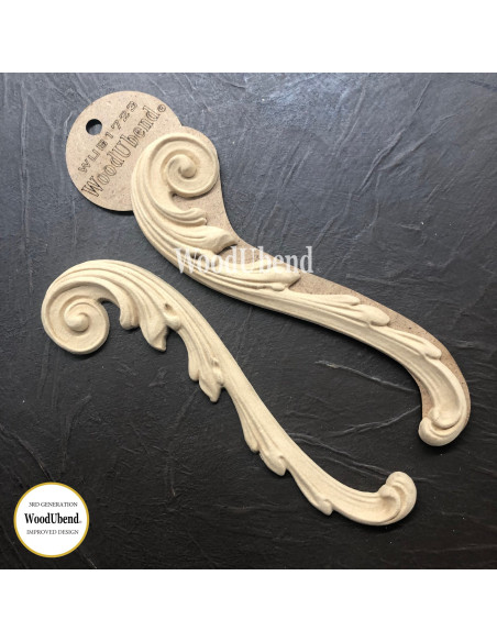 Woodubend træornament Dekoration sæt WUB1723 19.5x5.5cm