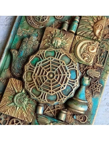 Stamperia blød form Bælter og spænder (K3PTA484) 29x21 cm