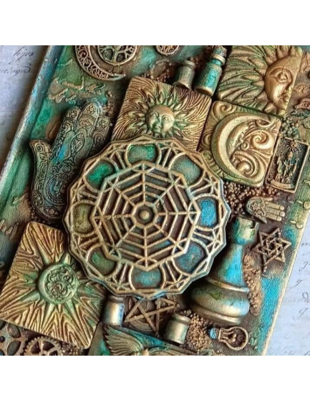 Stamperia blød form Bælter og spænder (K3PTA484) 29x21 cm