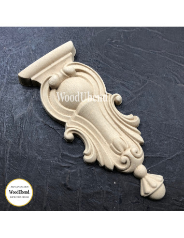 Woodubend træornament Dekoration WUB1760 15x6cm