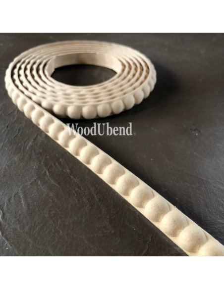 Woodubend træornament Trim/bånd 2 stk TR721 208x1.3cm