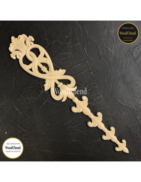 Woodubend træornament Dekoration sæt WUB2144 35x6.3x0.5 cm