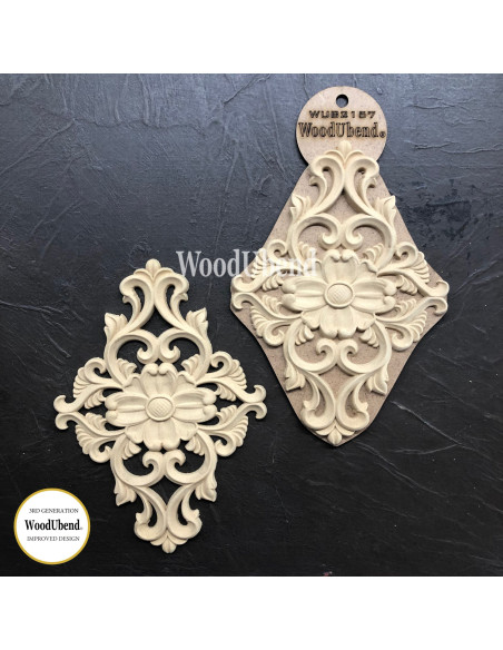 Woodubend træornament Dekoration  WUB2157 14x19.5cm