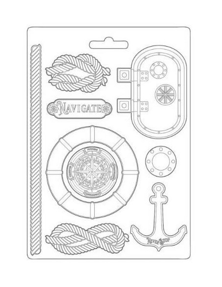 Stamperia blød form Navigate (K3PTA4517) 29x21 cm