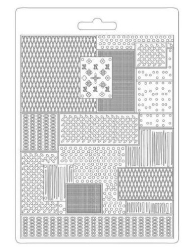 Stamperia blød form Metal patterm (K3PTA5603) 15X21 CM