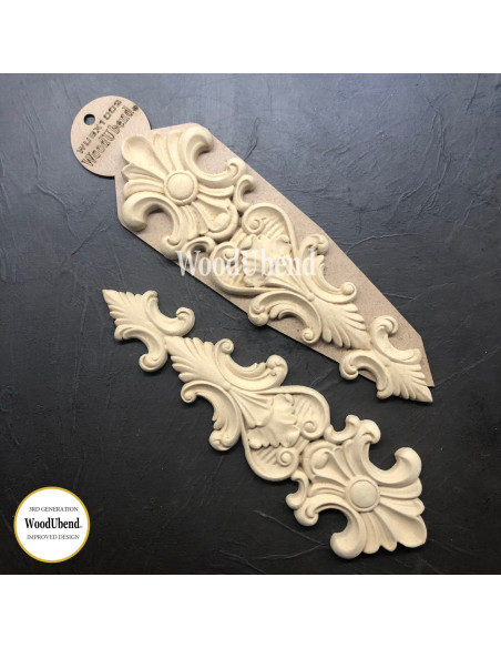 Woodubend træornament Dekoration WUBX1002 29x9cm