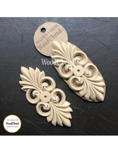 Woodubend træornament Dekoration WUBX1008 6x13.5cm