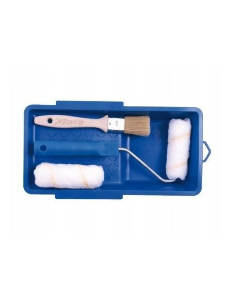 Velour malerullesæt 10 cm med pensel