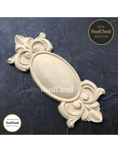 Woodubend træornament Dekoration WUB6007 6.5x15cm